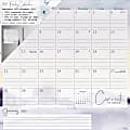 2024 DateWorks Monthly Magnetic Family Calendar, 12" x 12", Mindfulness, January To December 2024 