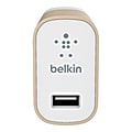 Belkin MIXIT™ Metallic 12W/2.4 Amp USB Home Charger, Gold