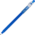 Pilot® FriXion® ColorStix Ballpoint Pens, Pack Of 12, Blue Barrel, Blue Ink