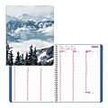2026 Brownline Essential Weekly Appointment Planner, 11" x 8-1/2", 50% Recycled, Mountain - Snow, January To December, CB950G.03 1 thumbnail image