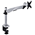 Mount-It MI-34116 Single Monitor Desk Mount, 12"H x 4"W x 16"D, Silver 1 thumbnail image
