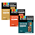 KIND Bars Variety Pack, Dark Chocolate Nuts & Sea Salt/Peanut Butter Dark Chocolate/Caramel Almond Sea Salt, 1.4 Oz, Pack Of 36 Bars