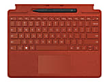 Microsoft Surface Pro Signature Keyboard - Keyboard - with touchpad, accelerometer, Surface Slim Pen 2 storage and charging tray - QWERTY - English - poppy red - commercial - with Slim Pen 2 - for Surface Pro 8, Pro X 1 thumbnail image