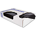 Heritage X-Liner Trash Bag - 33 gal - 33" Width x 39" Length x 1.50 mil (38 Micron) Thickness - Black - Resin - 100/Carton - Can, Garbage 1 thumbnail image