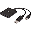 Accell DisplayPort 1.2 to 2 DisplayPort Multi-Display MST Hub - Serial Port 1 thumbnail image