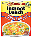 Maruchan Chicken Flavor Instant Lunches, 2.25 Oz, Box Of 12 Lunches