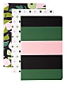 Office Depot® Brand Mini Journals, 3-1/2" x 5-1/2", Narrow Ruled, 64 Pages (32 Sheets), Assorted Colors, Pack Of 3 Journals 1 thumbnail image