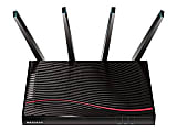 Netgear Nighthawk X4S C7800 Wi-Fi 5 IEEE 802.11ac Cable Modem/Wireless Router - 2.40 GHz ISM Band - 5 GHz UNII Band - 400 MB/s Wireless Speed - 4 x Network Port - USB - Gigabit Ethernet - Desktop 1 thumbnail image