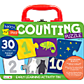 Bendon, Inc. Match N' Snap Puzzles In Lunchbox Tin, Counting, Set Of 30 Puzzle Pairs 1 thumbnail image