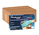 ProGuard Aloe Coated Vinyl General Purpose Gloves - Aloe Coating - Large Size - Vinyl - Green - Disposable, Powder-free, Ambidextrous, Beaded Cuff - 1000 / Carton - 4 mil Thickness 1 thumbnail image