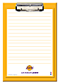 Markings by C.R. Gibson® Clipboard With Notepad, 8" x 5 3/8", Los Angeles Lakers
