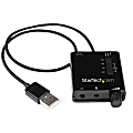 StarTech.com USB Sound Card w/ SPDIF Digital Audio & Stereo Mic - External Sound Card  - ICUSBAUDIO2D 1 thumbnail image