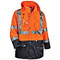 Ergodyne GloWear® 8386 Type R Class 3 High-Visibility Outer Shell Jacket, 4X, Orange 1 thumbnail image