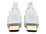 Eaton Tripp Lite Series High-Speed HDMI Cable (M/M) - 4K, Gripping Connectors, White, 10 ft. (3.1 m) - HDMI  - P568010WH 1 thumbnail image