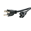 StarTech.com 3ft (1m) Laptop Power Cord, NEMA 5-15P to C5 (Clover Leaf), 10A 125V, 18AWG, Laptop Replacement Cord, Power Brick Cable 1 thumbnail image