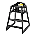 Alpine Industries Stackable Baby High Chair, Espresso 1 thumbnail image