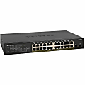 Netgear S350 GS324TP Ethernet Switch - 24 Ports - Manageable - Gigabit Ethernet - 10/100/1000Base-T - 4 Layer Supported - Modular - 2 SFP Slots - Power Supply - Twisted Pair, Optical Fiber , Wall Mountable, Desktop, Under Table