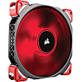 Corsair Air ML140 Cooling Fan - 1 Pack - 5.51" Maximum Fan Diameter - 725.6 gal/min Maximum Airflow - 2400 rpm - Magnetic Levitation - 4-pin PWM - Red LED - 1 pc(s) - Case 1 thumbnail image