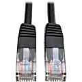 Eaton Tripp Lite Series Cat5e 350 MHz Molded (UTP) Ethernet Cable (RJ45 M/M), PoE - Black, 20 ft. (6.09 m) - N002020BK 1 thumbnail image
