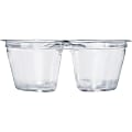 Dart Cup Inserts - 3 fl oz Cup, Cup Insert - Polyethylene Terephthalate (PET) - Clear - 500 Piece(s) / Carton