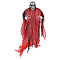 Amscan Halloween Giant Hanging Reaper Prop, 84"H x 35"W x 15"D, Red 1 thumbnail image