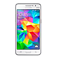 Samsung Galaxy Grand Prime Duos Cell Phone, White, PSN100686 1 thumbnail image