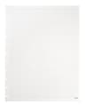 TUL® Discbound Notebook Refill Pages, Letter Size, Graph Ruled, 50 Sheets, White
