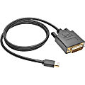 Tripp Lite 3ft Mini DisplayPort to DVI Adapter Active Converter mDP to DVI 1920x 1080 DPort 1.2 M/M - DisplayPort/DVI-D  - P586003DVIV2 1 thumbnail image