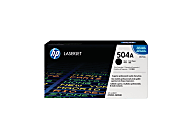 HP 504A Black Toner Cartridge, CE250A