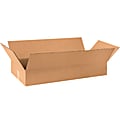 Partners Brand Corrugated Boxes, Flat, 36" D x 18" W x 6" H, Kraft, Pack Of 15