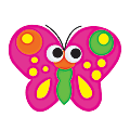 Ashley Productions Magnetic Non-Magnetic Dry-Erase Whiteboard Eraser, 3 1/2" x 3" x 3/4", Butterfly 1 thumbnail image