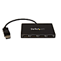 StarTech.com 4-Port DisplayPort 1.2 Splitter, DisplayPort to 4x DP Multi-Monitor Adapter, Quad 1080p 60Hz Computer MST Hub, Windows Only 1 thumbnail image