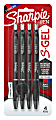 Sharpie® S Gel Pens, Bold Point, 1.0 mm, Black Barrels, Assorted Ink, Pack Of 4 Pens 1 thumbnail image