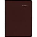 AT-A-GLANCE® DayMinder Weekly Planner, 8" x 11", Burgundy, January To December 2022, G52014