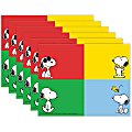 Eureka Name Tags, 2-7/8" x 2-1/4", Peanuts, 40 Name Tags Per Pack, Bundle Of 6 Packs 1 thumbnail image