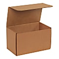 Partners Brand Corrugated Mailers, 6"H x 6"W x 10"D, Kraft, Pack Of 50 Mailers