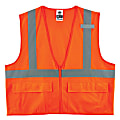Ergodyne GloWear Safety Vest, Standard Solid, Type-R Class 2, XX-Large/3X, Orange, 8225Z 1 thumbnail image