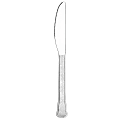 Amscan 8019 Solid Heavyweight Plastic Knives, Clear, 50 Knives Per Pack, Case Of 3 Packs