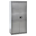 Sandusky® Stainless Steel Storage Cabinet, 72"H x 36"W x 18"D 1 thumbnail image