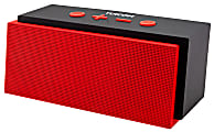 Turcom Bluetooth® Wireless Portable Mobile 2.0 Speaker, Red, TS-453