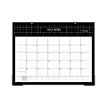Blue Sky™ Monthly Academic Desk Calendar, 22" x 17", Matrix, July 2022 to June 2023, 136533