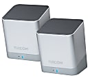 Turcom Wireless Bluetooth 2-Channel Mini PC Speaker Set, Silver, TS-459 1 thumbnail image