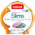 Maxell® Slim CD/DVD Plastic Shell Cases, Assorted Colors, Pack Of 20 Cases, 190073 1 thumbnail image