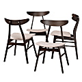 Baxton Studio 10465 Mid-Century Modern Dining Chairs, Beige, Set Of 4 Chairs 1 thumbnail image