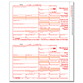 ComplyRight™ 1099-MISC Inkjet/Laser Tax Forms, Federal Copy A, 8 1/2" x 11", Pack Of 50 Forms