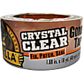 Gorilla Crystal Clear Tape - 18 yd Length x 1.88" Width - 1 Each - Clear