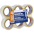 Duck Brand® HP 235 Hot Melt Packaging Tape, 1.89" x 328.08', Clear, Pack Of 6 Rolls