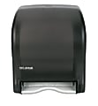 San Jamar Tear-N-Dry Eco Roll Paper Towel Dispenser, 14 7/16" x 11 3/4" x 9 1/8", Black 1 thumbnail image
