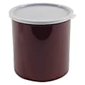 Cambro Crock With Lid, 2.7 Qt, Brown
