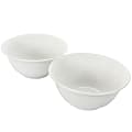 Gibson Home 2-Piece Round Bowl Set, White 1 thumbnail image